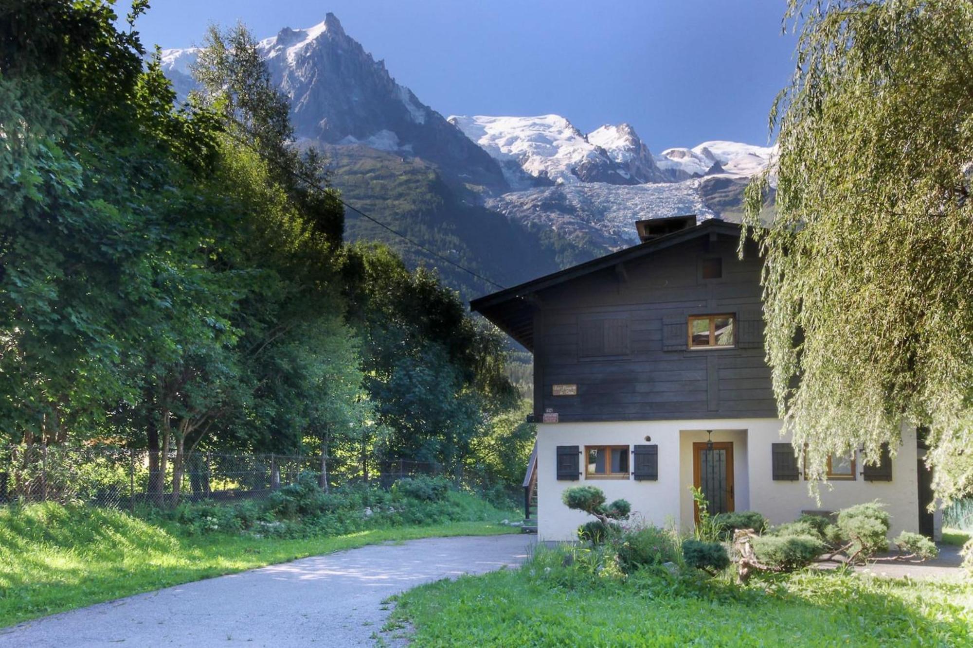 Apartmán Violette De Cham - Jardin Prive - Vue Mont Blanc Chamonix Exteriér fotografie